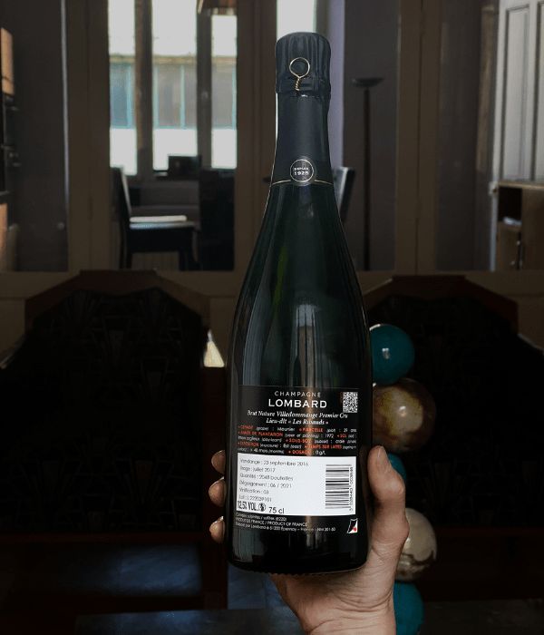 Contres-étiquettes - Champagne Lombard